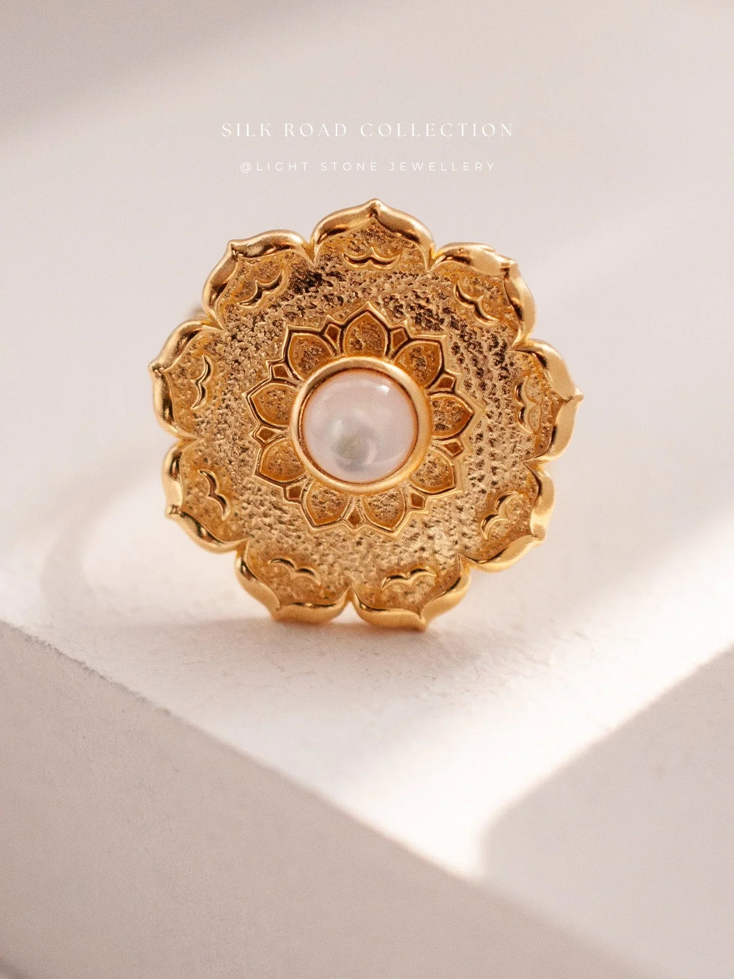 Silk Road Lotus Ring