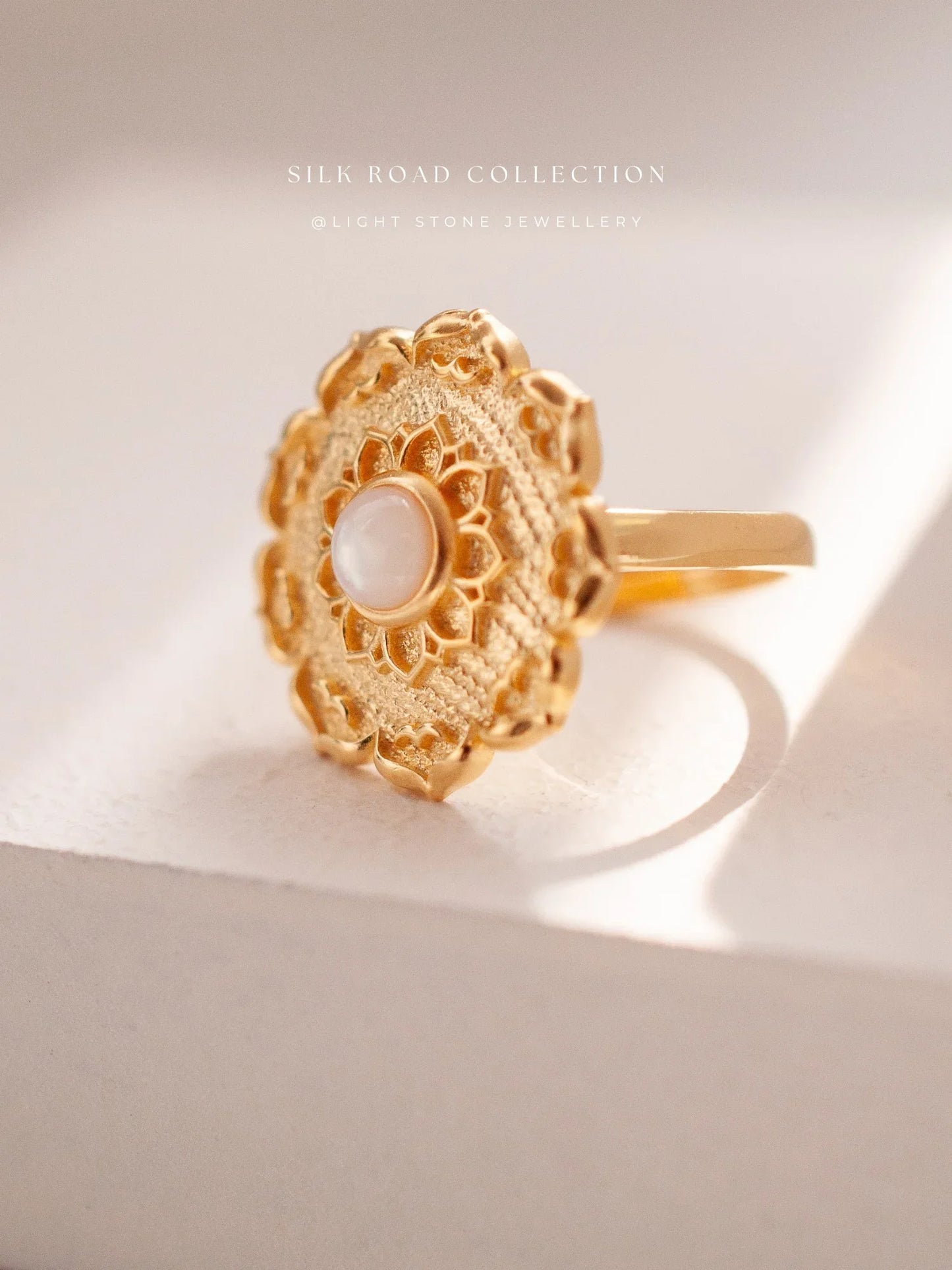 Silk Road Lotus Ring