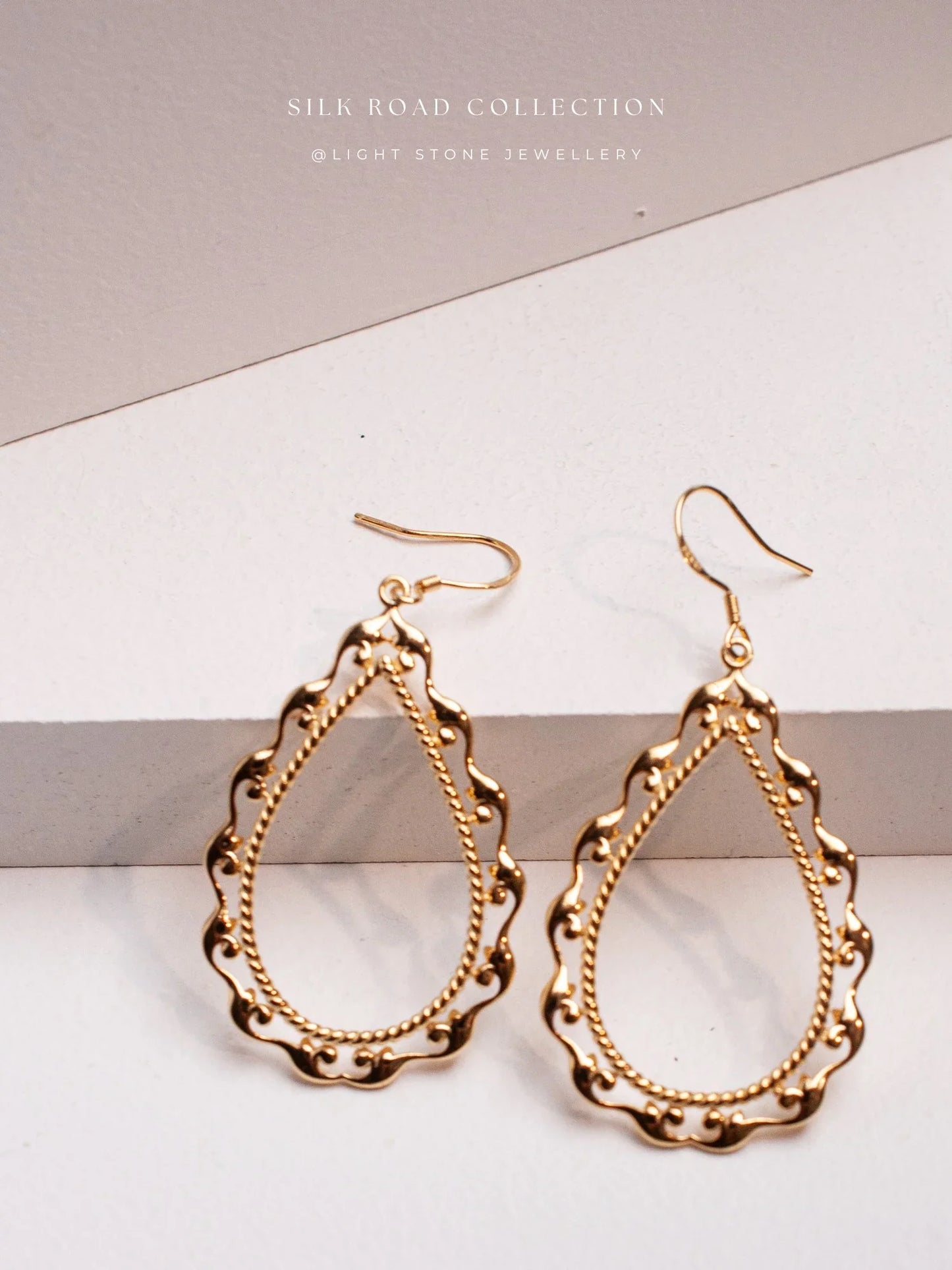 Silk Road Honeysuckle Earrings