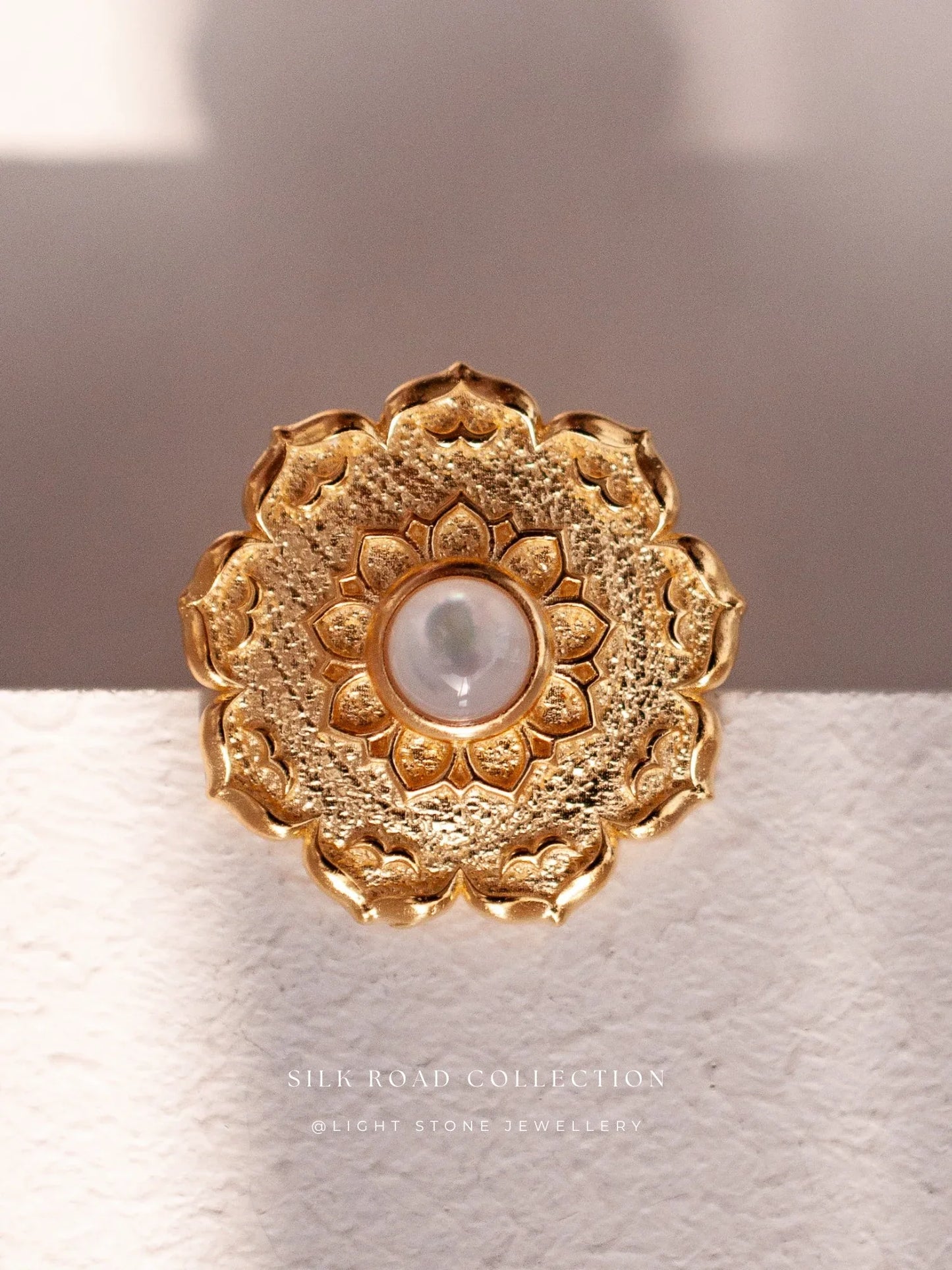 Silk Road Lotus Ring