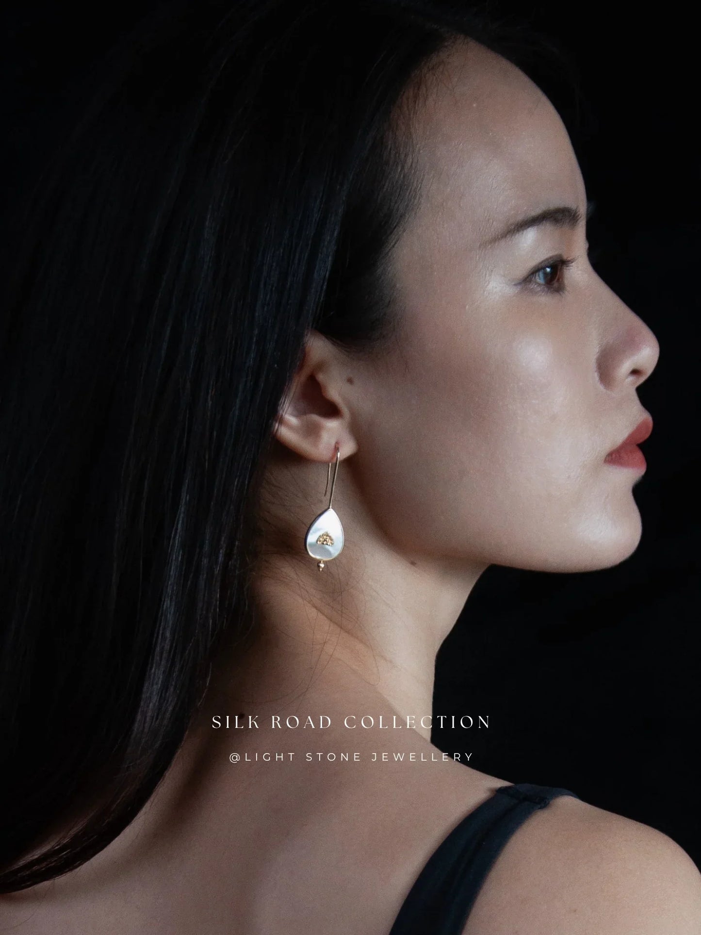 Silk Road Fire and Water Ear Studs