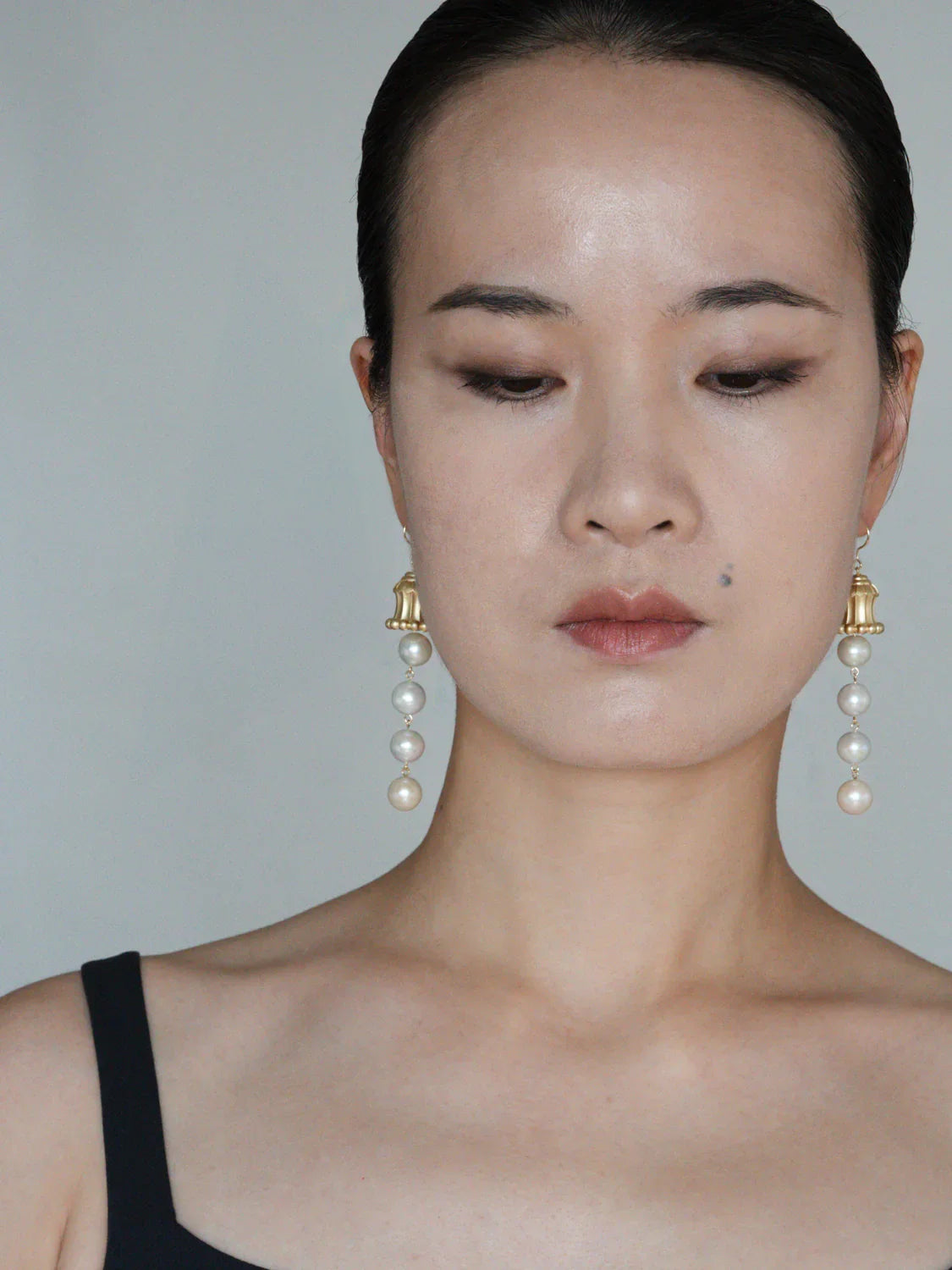 Silk Road Hua Gai Luxury Pearl Earrings