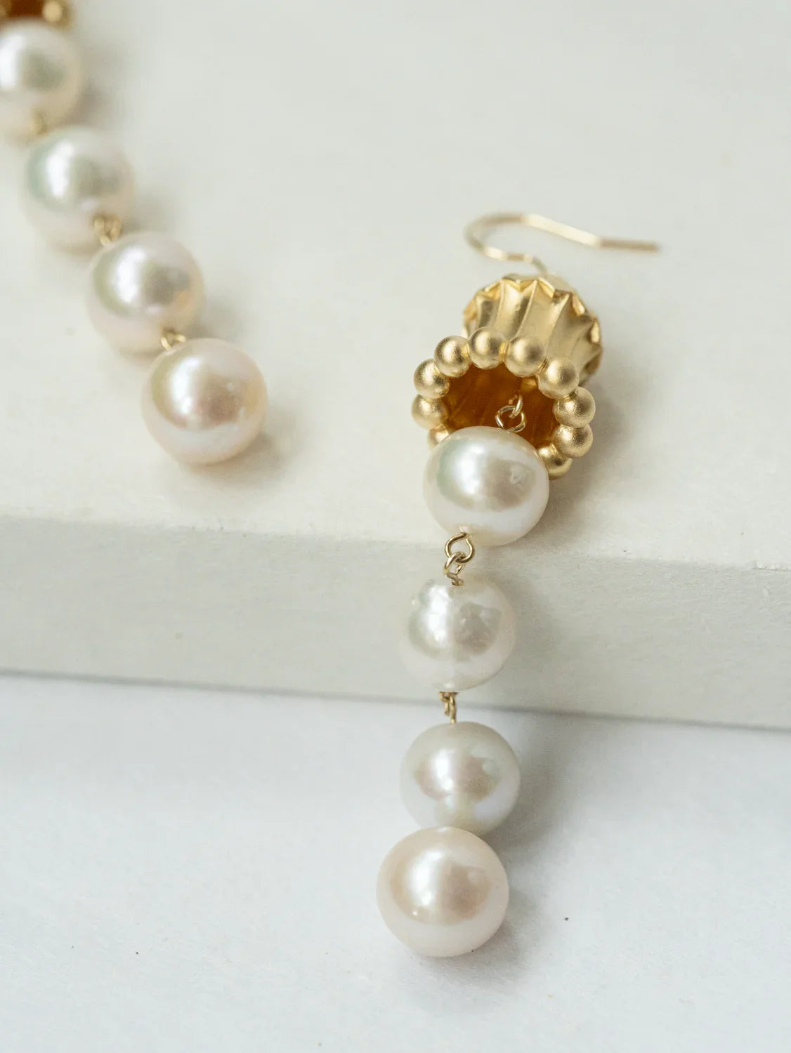 Silk Road Hua Gai Luxury Pearl Earrings