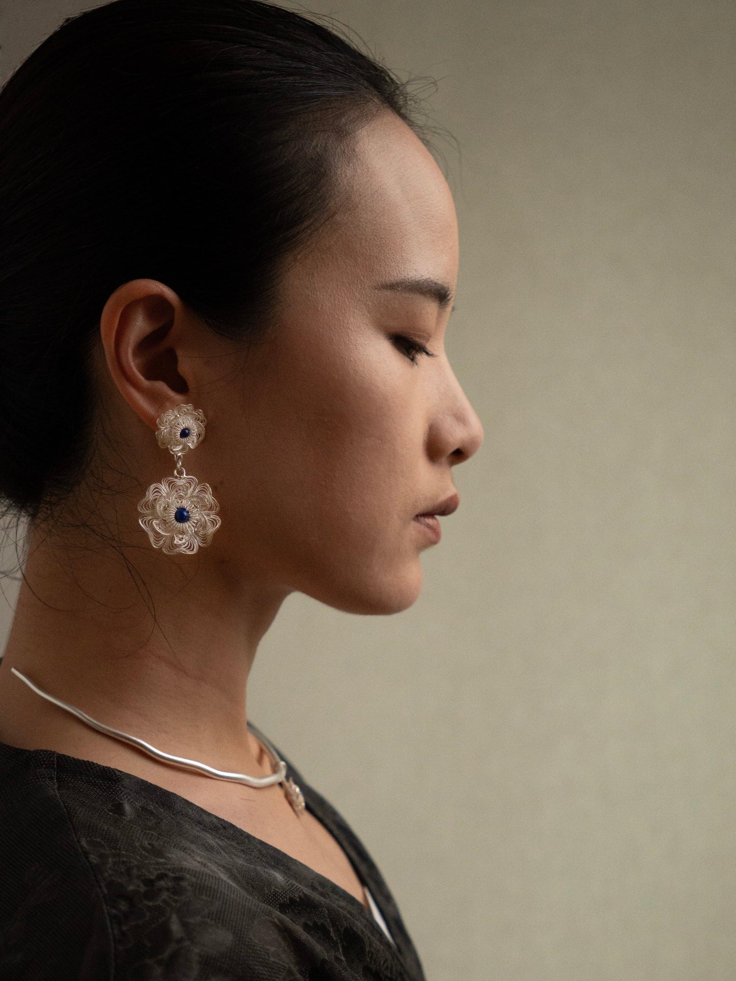 Huasi Twin Bloom Earrings