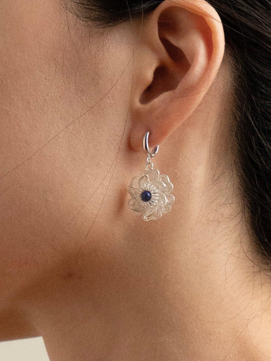 Huasi Petal Huggie Earrings