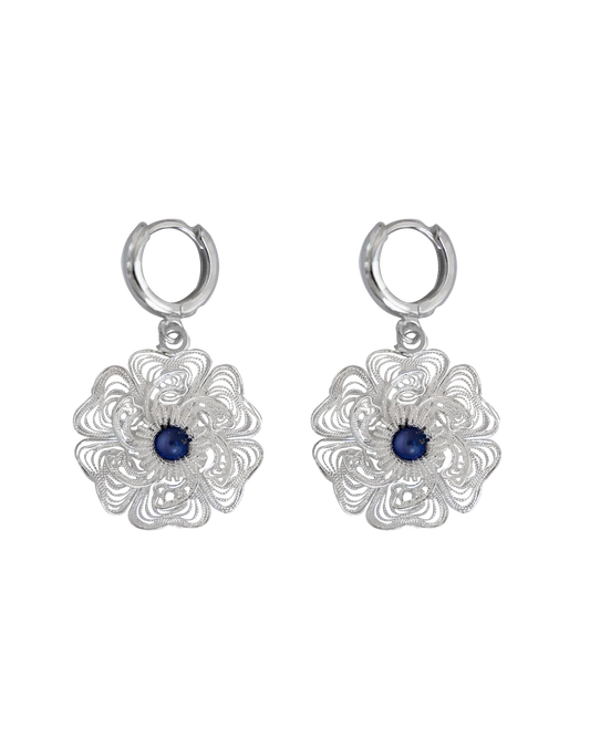 Huasi Petal Huggie Earrings