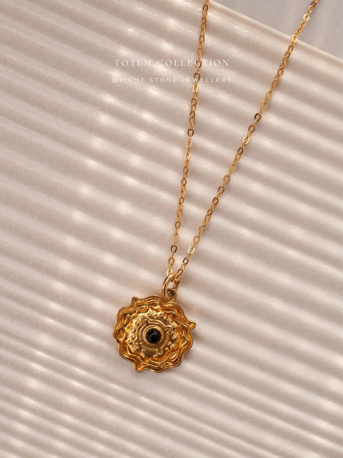 Totem Sunflower Necklace