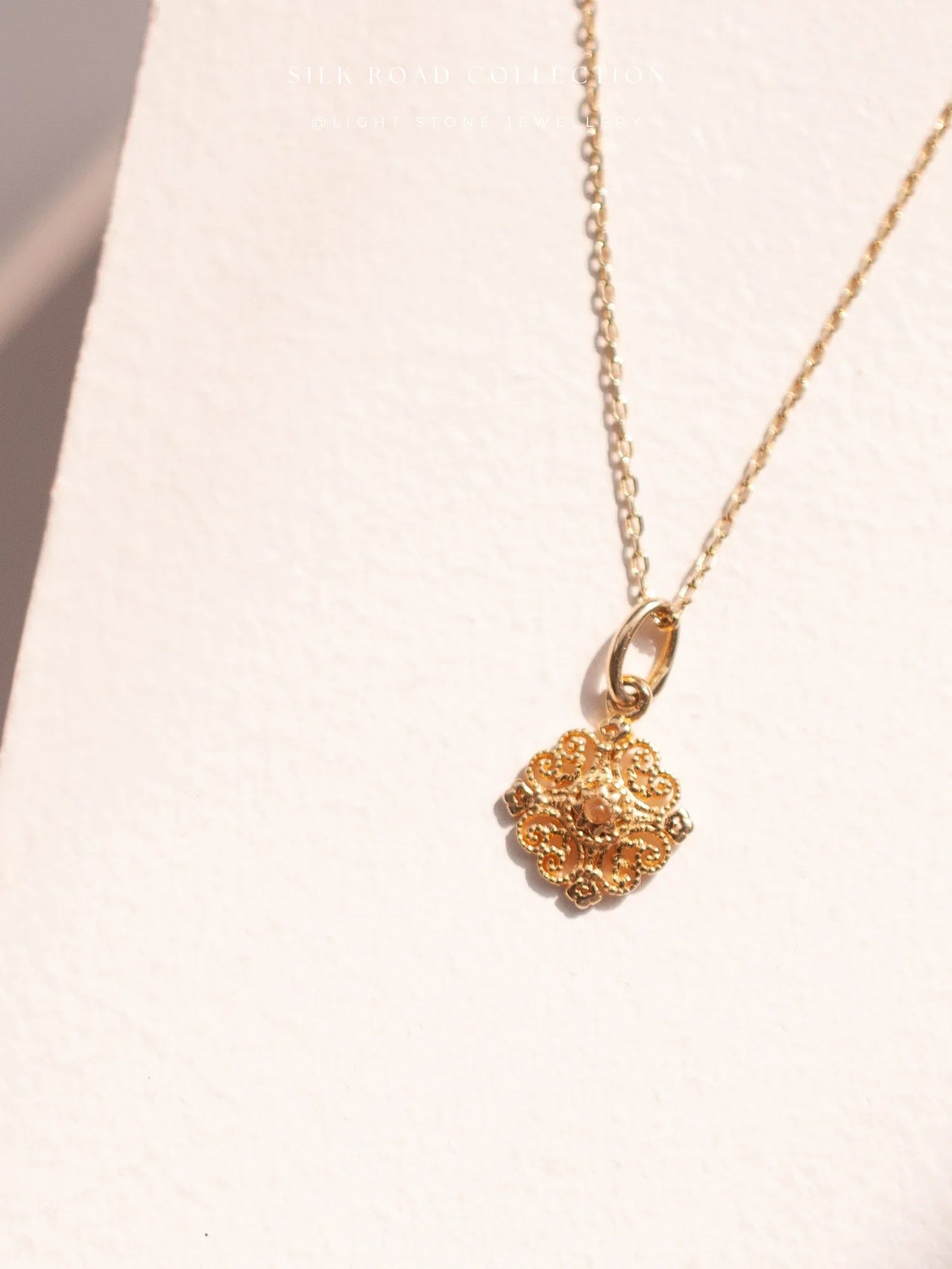 Silk Road Lucky Knot Necklace