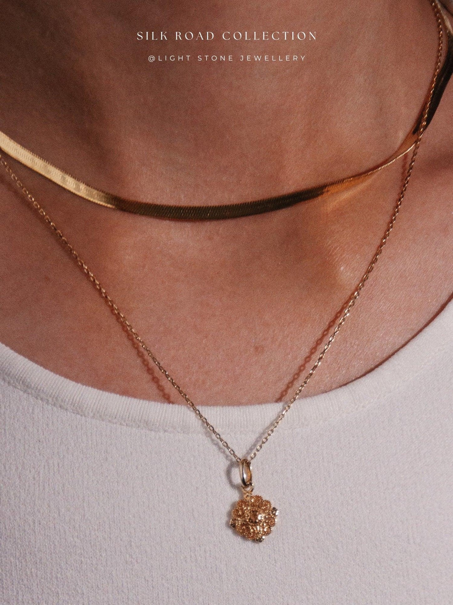 Silk Road Lucky Knot Necklace