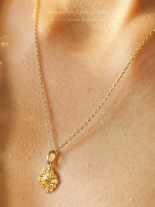 Silk Road Lucky Knot Necklace