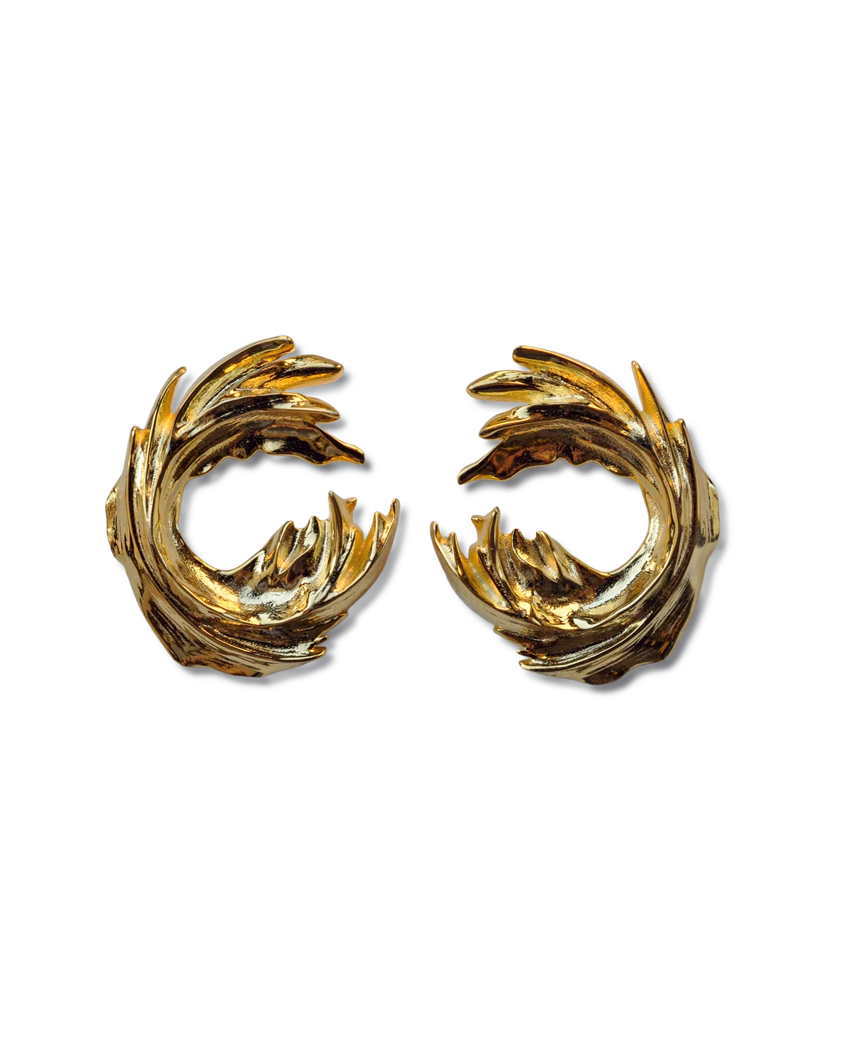 Totem Nirvana Golden Earrings