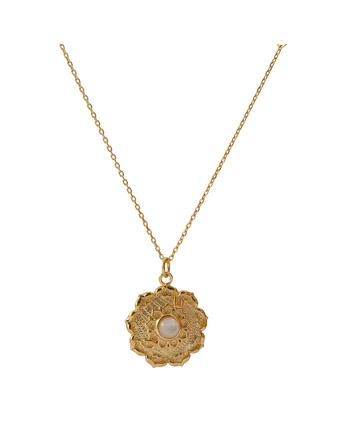 Silk Road Lotus Necklace