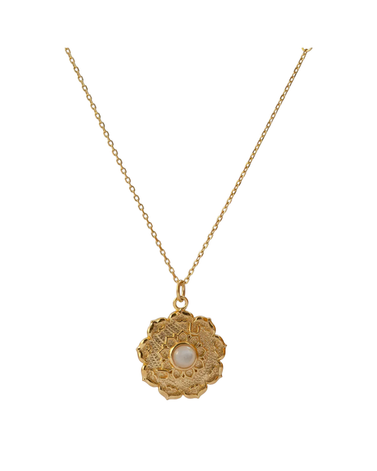 Silk Road Lotus Necklace