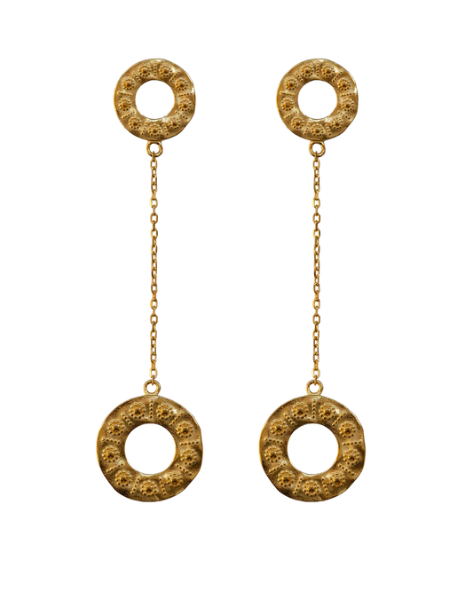 Silk Road Dual Sunrise Earrings