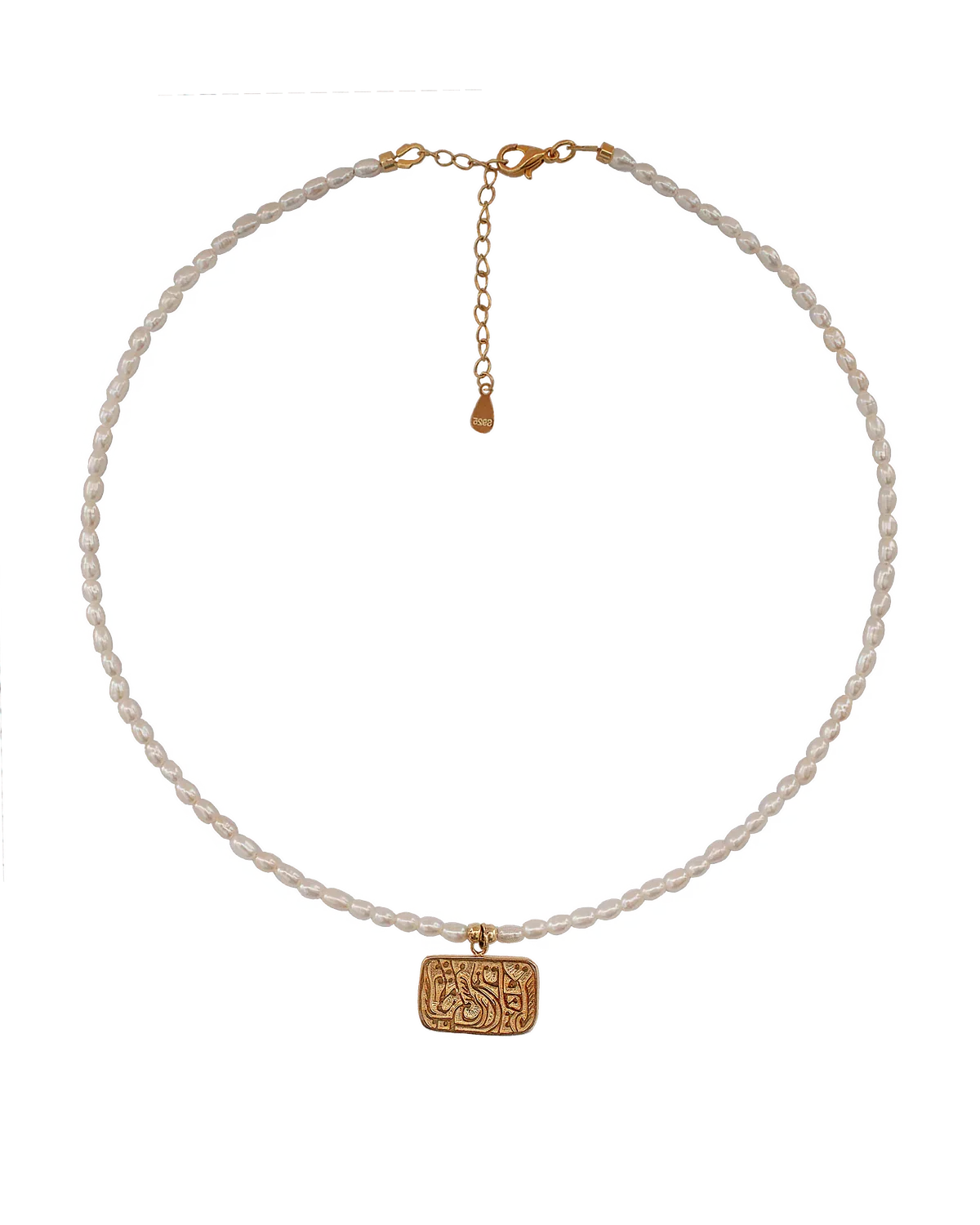 Totem Retro-Modern Phoenix Pearl Necklace