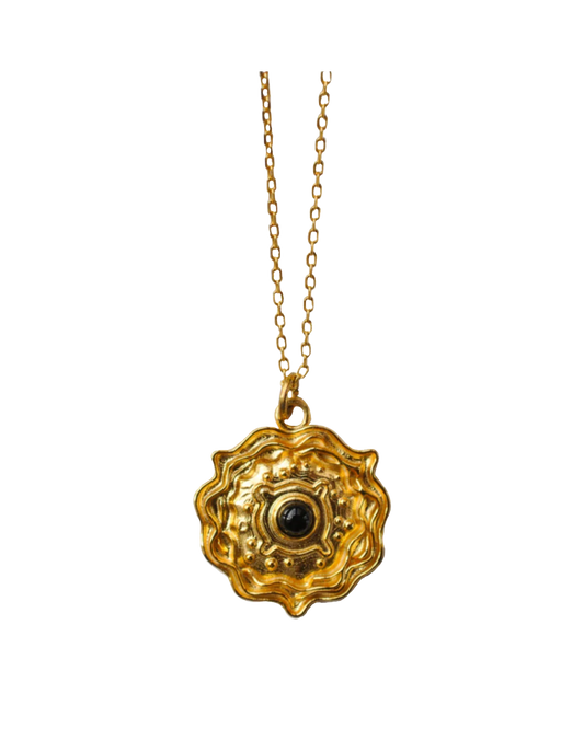 Totem Sunflower Necklace