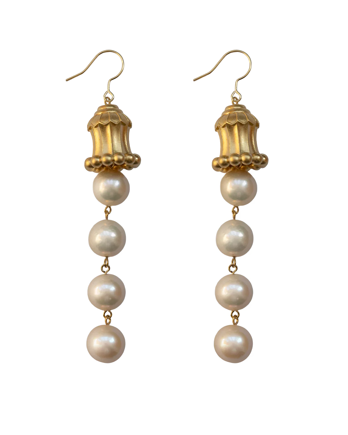 Silk Road Hua Gai Luxury Pearl Earrings