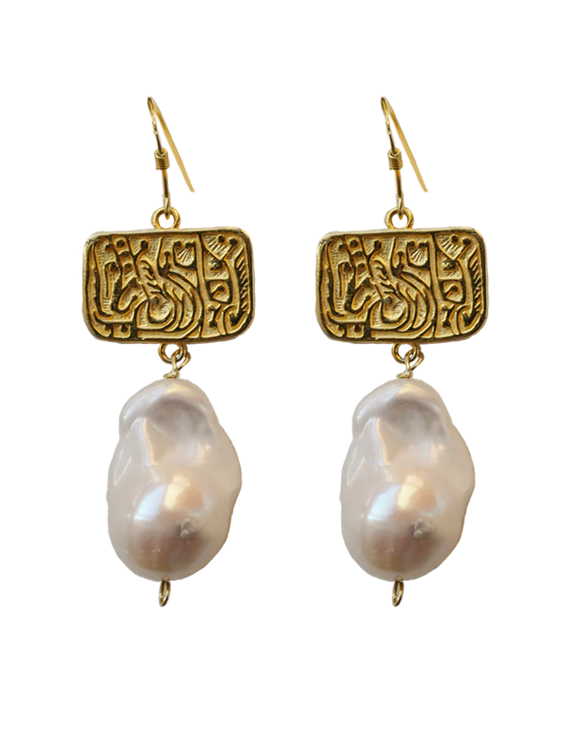 Totem Retro-Modern Phoenix  Earrings