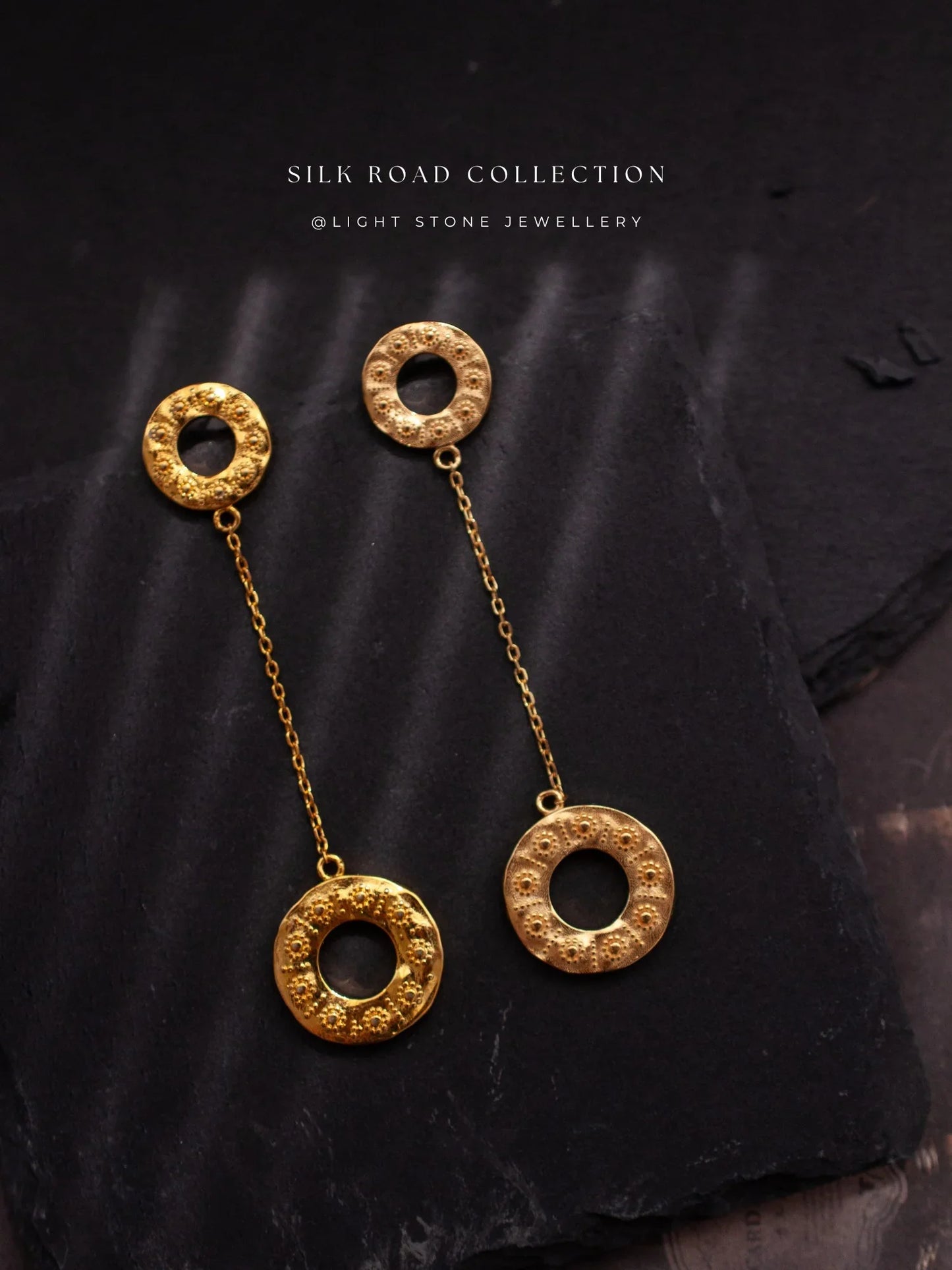 Silk Road Dual Sunrise Earrings