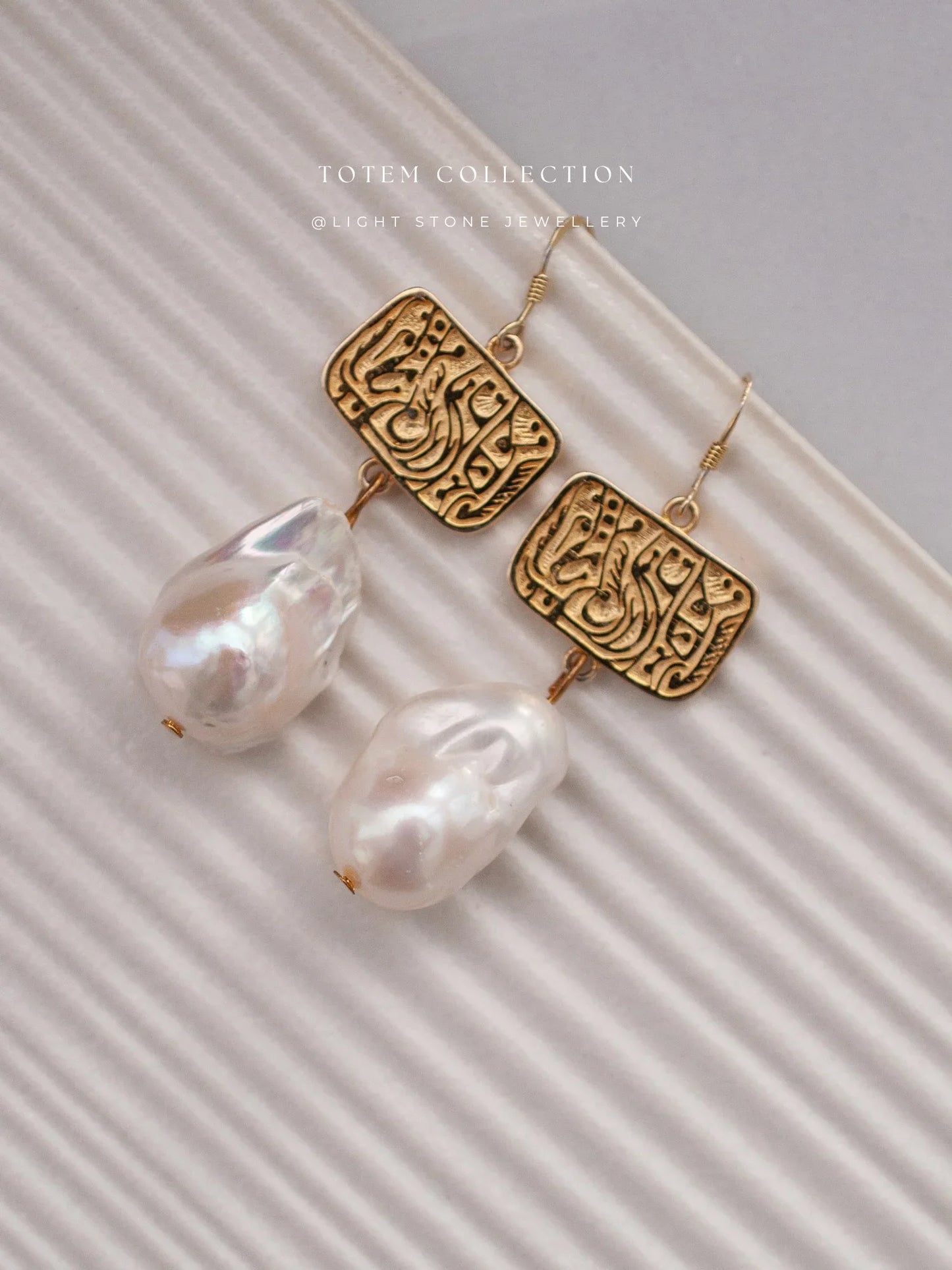 Totem Retro-Modern Phoenix  Earrings