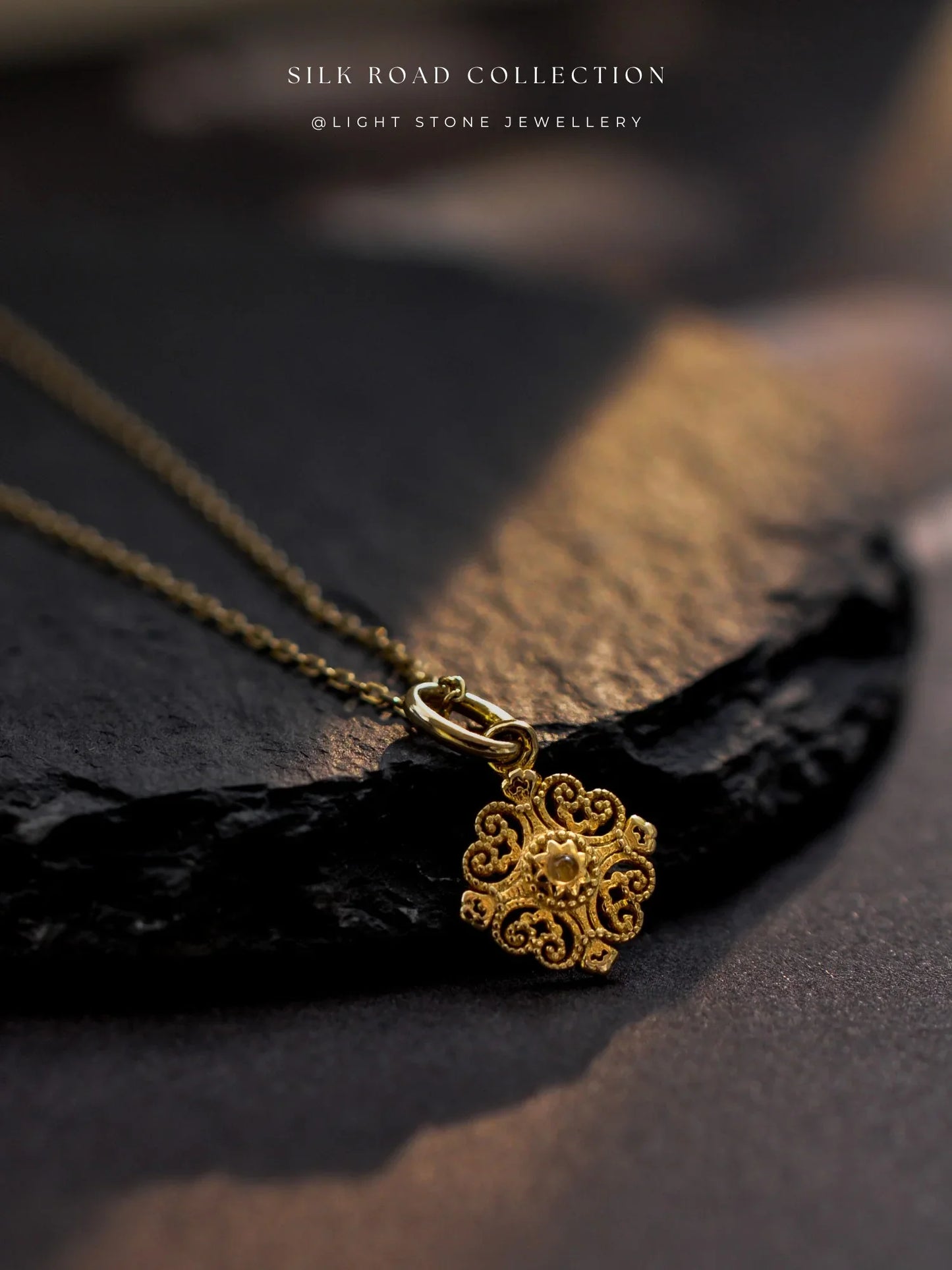 Silk Road Lucky Knot Necklace
