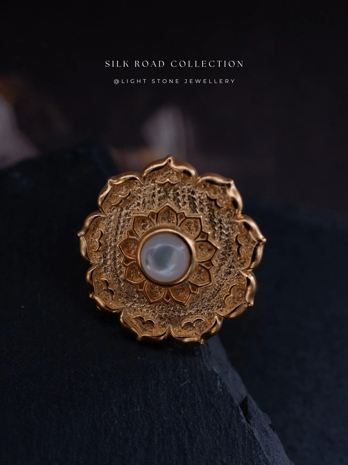 Silk Road Lotus Ring