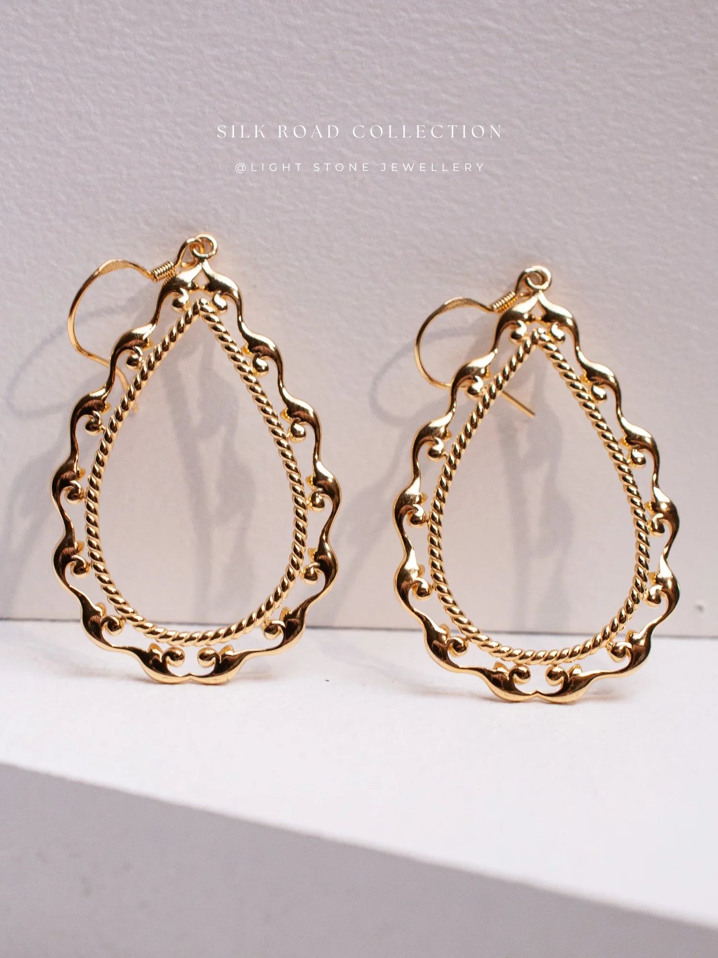 Silk Road Honeysuckle Earrings