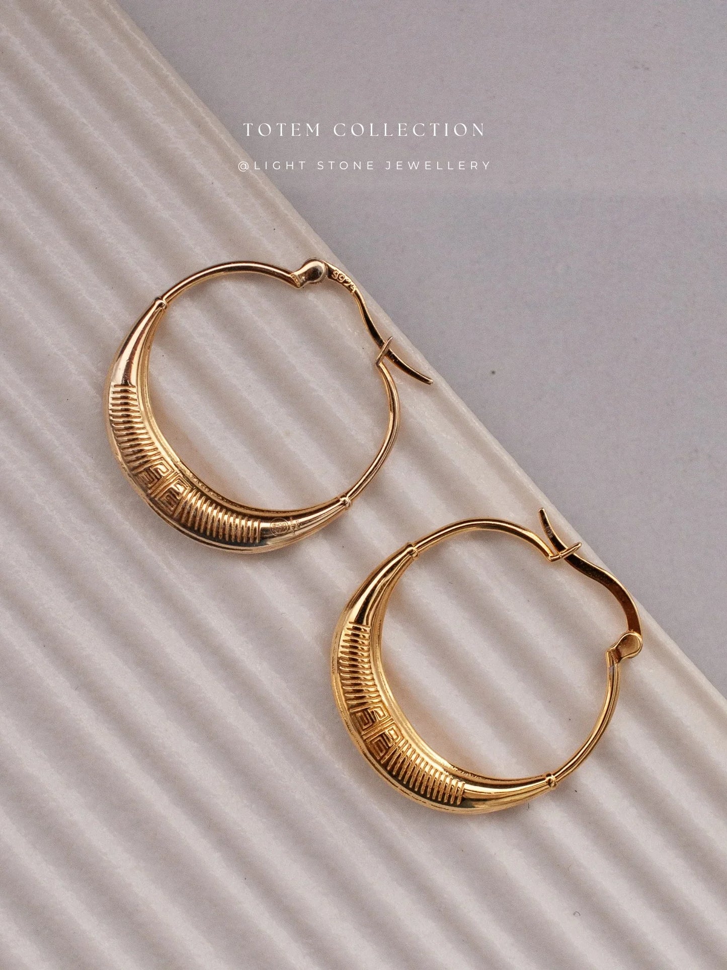 Totem Eternal Elegance Golden Earrings