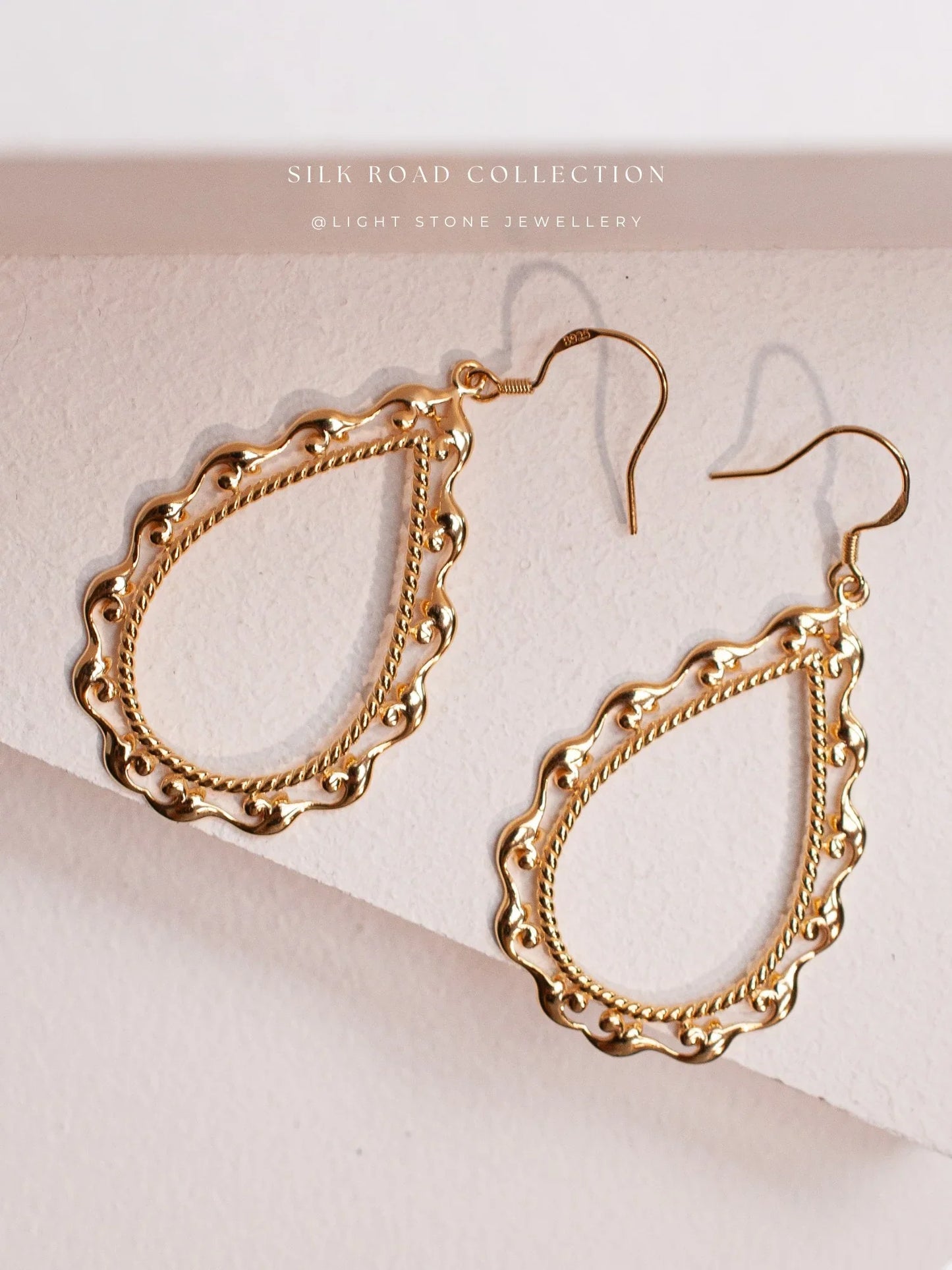 Silk Road Honeysuckle Earrings