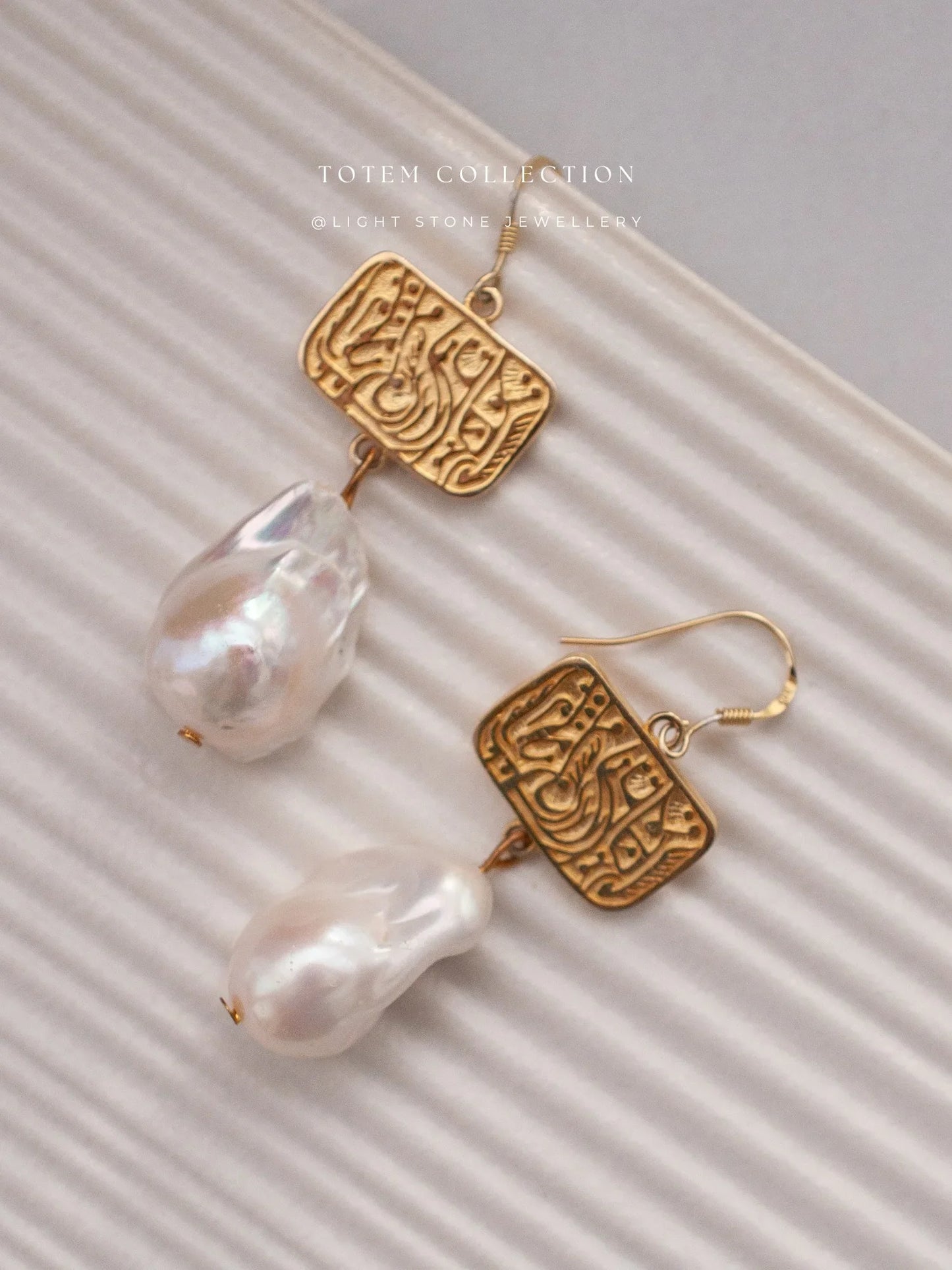 Totem Retro-Modern Phoenix  Earrings