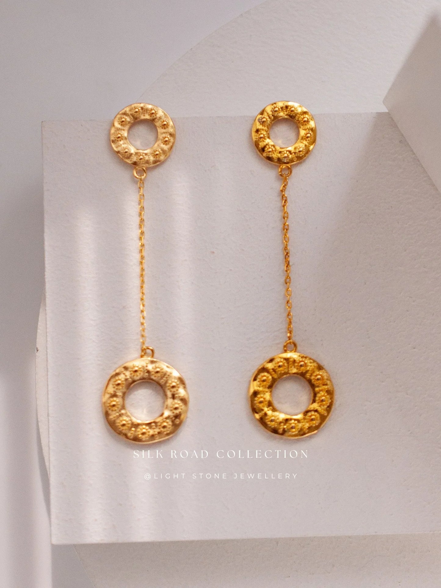 Silk Road Dual Sunrise Earrings
