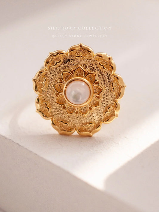 Silk Road Lotus Ring