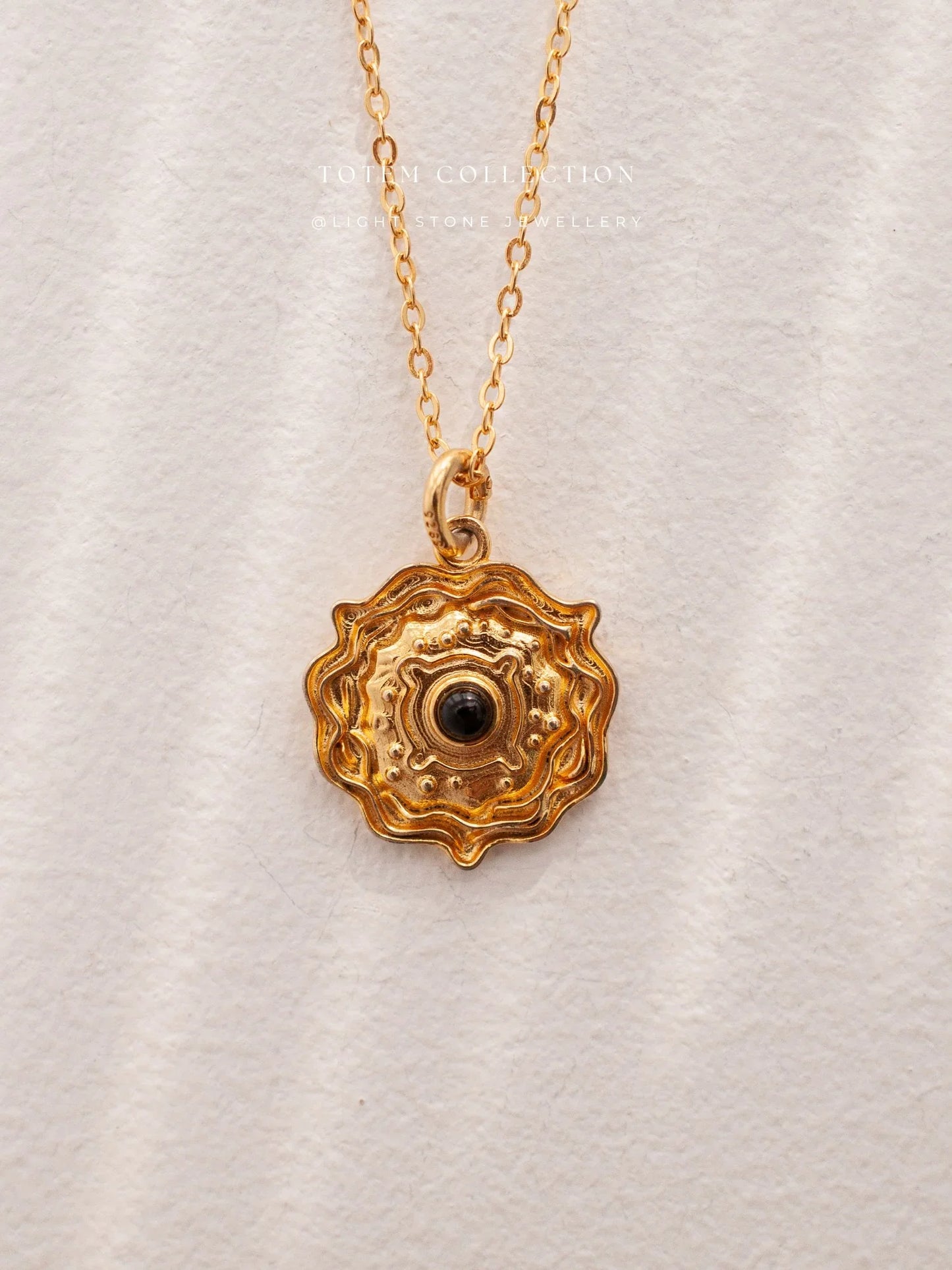 Totem Sunflower Necklace