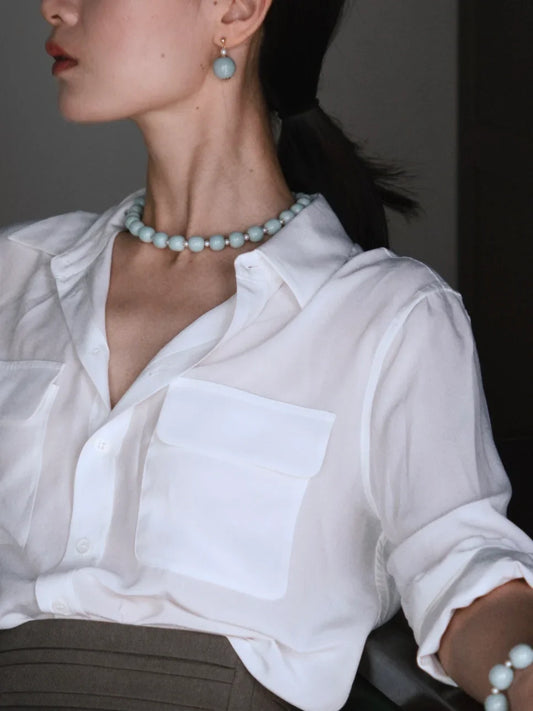 Celadon Dew Necklace