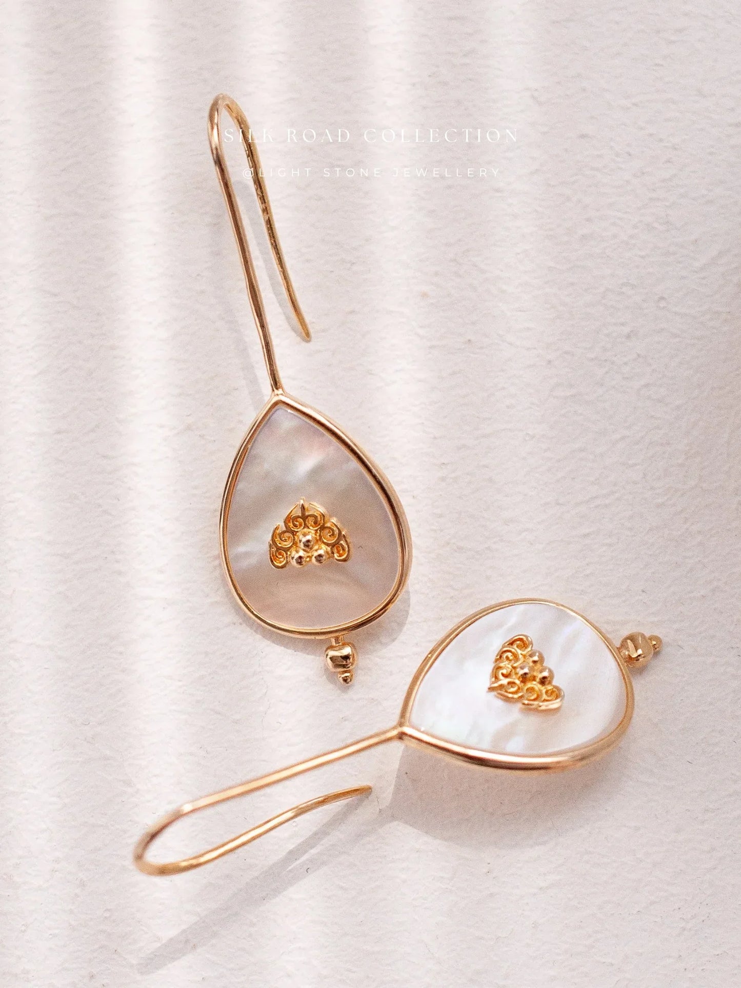 Silk Road  Fire and Water Ear Studs