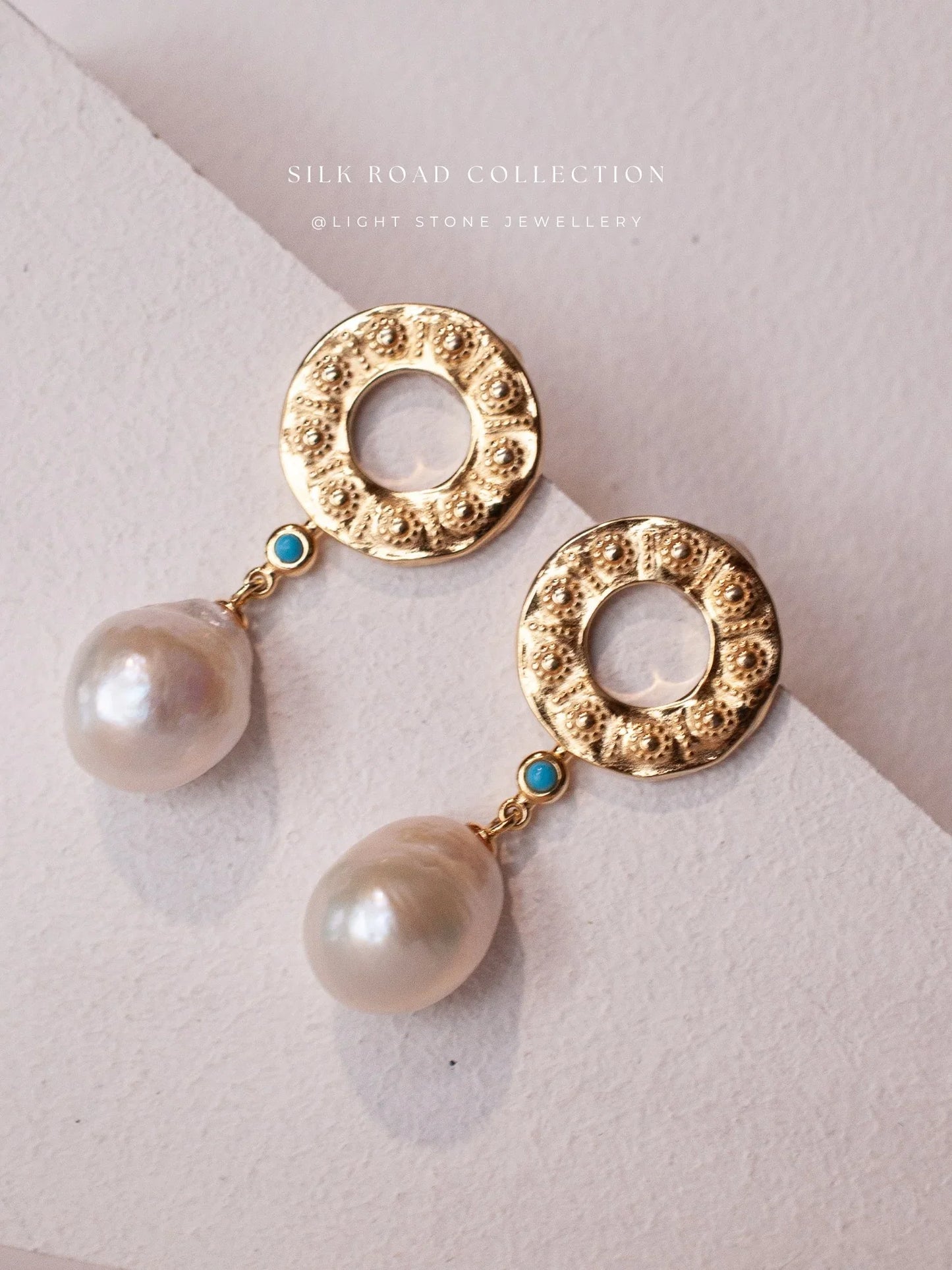 Silk Road Sunrise  Earrings