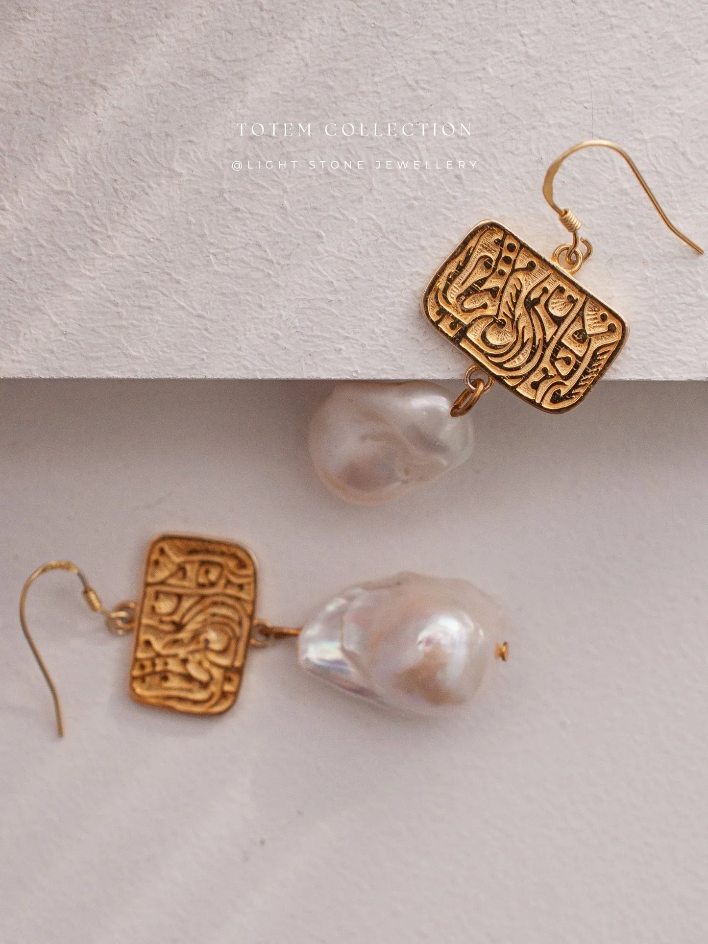 Totem Retro-Modern Phoenix  Earrings