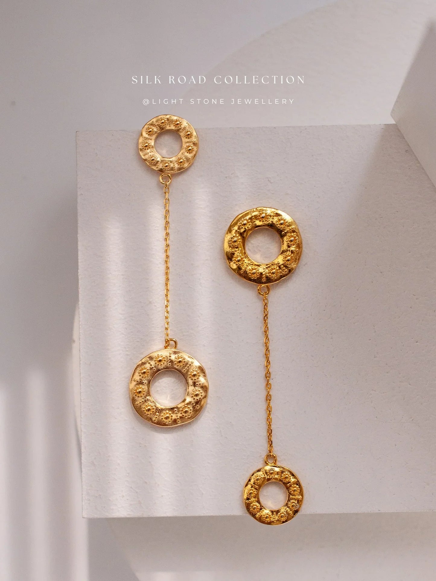 Silk Road Dual Sunrise Earrings