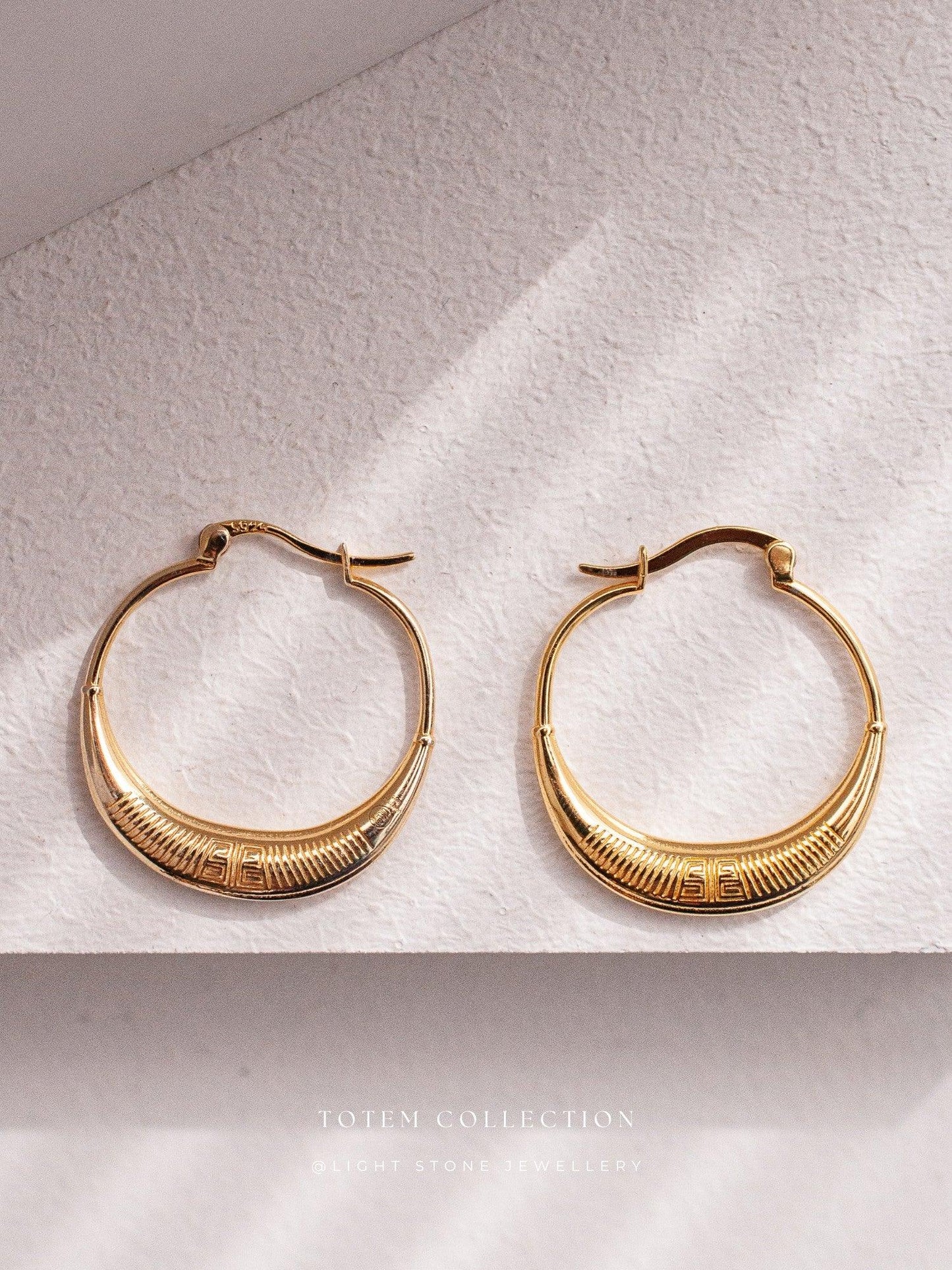 Totem Eternal Elegance Golden Earrings