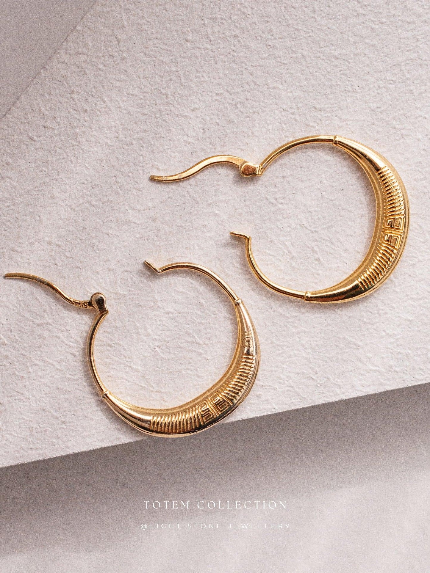 Totem Eternal Elegance Golden Earrings