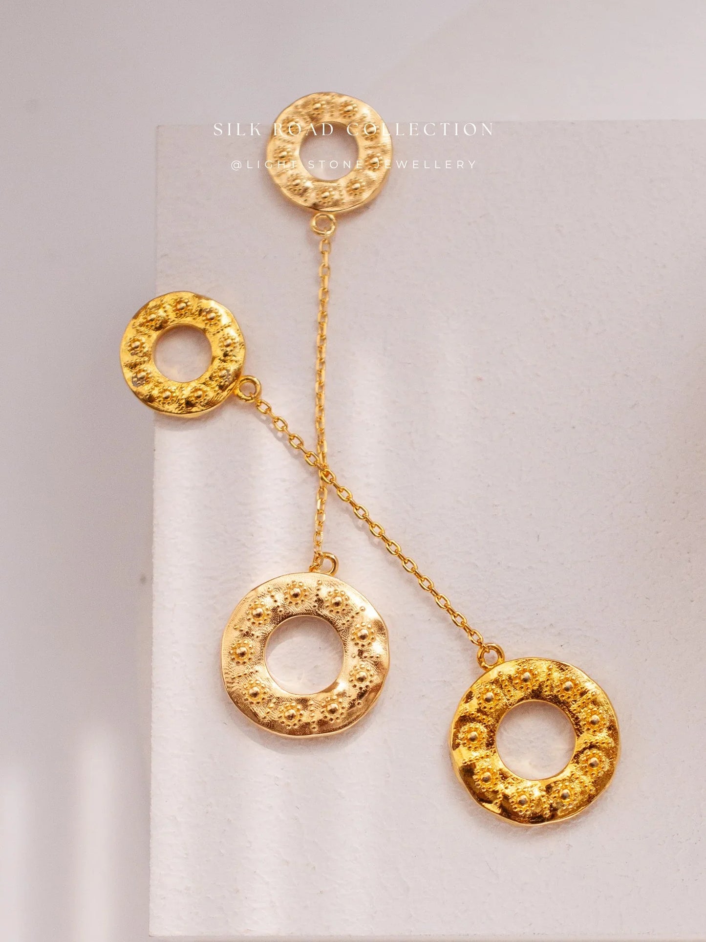 Silk Road Dual Sunrise Earrings