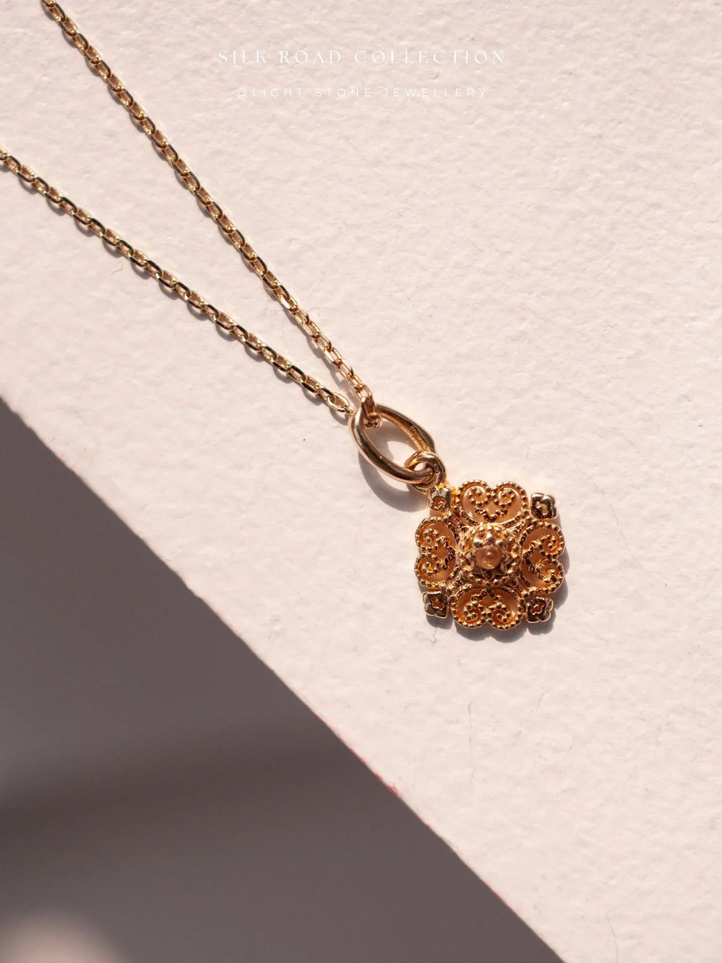 Silk Road Lucky Knot Necklace