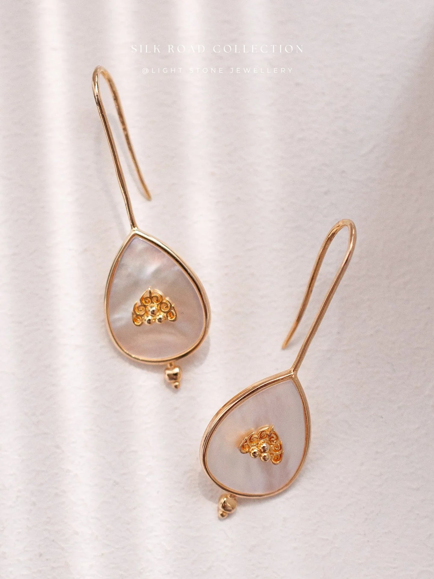 Silk Road  Fire and Water Ear Studs