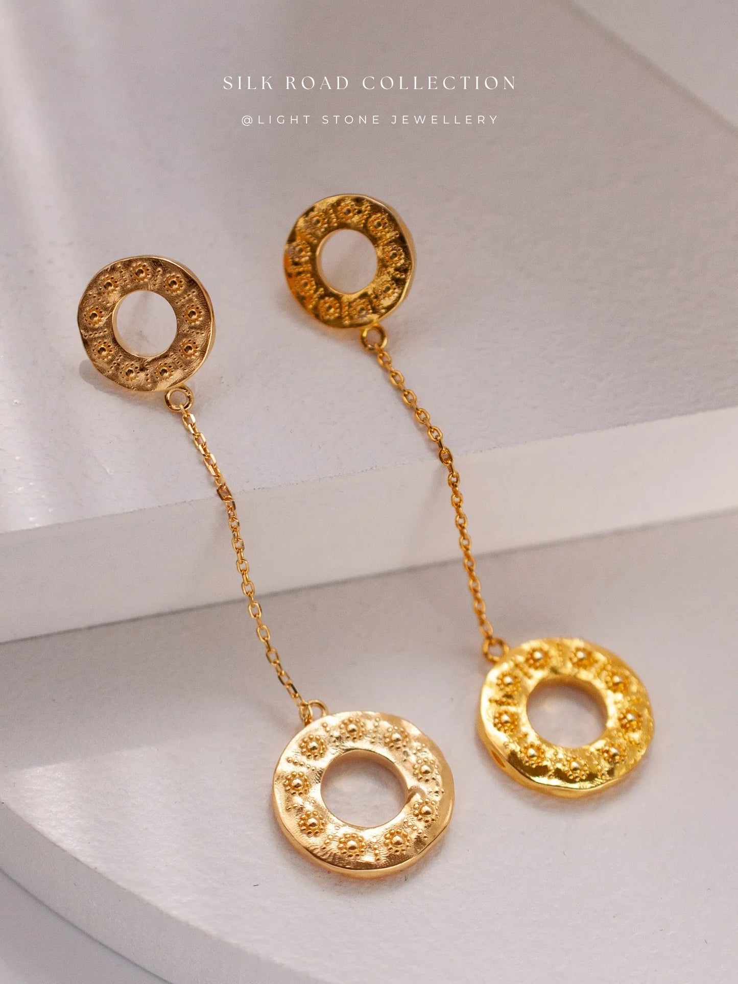 Silk Road Dual Sunrise Earrings