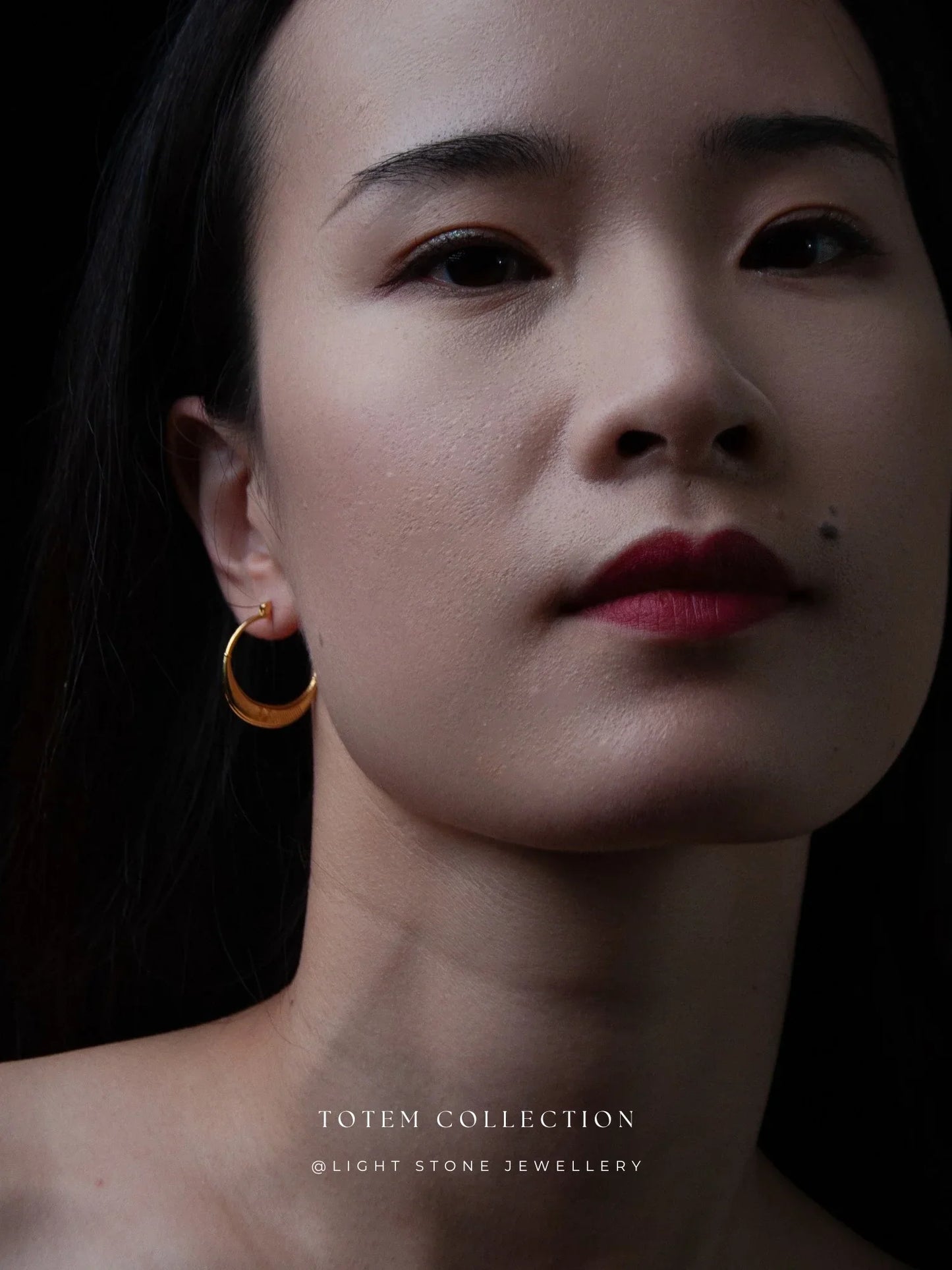 Totem Eternal Elegance Golden Earrings