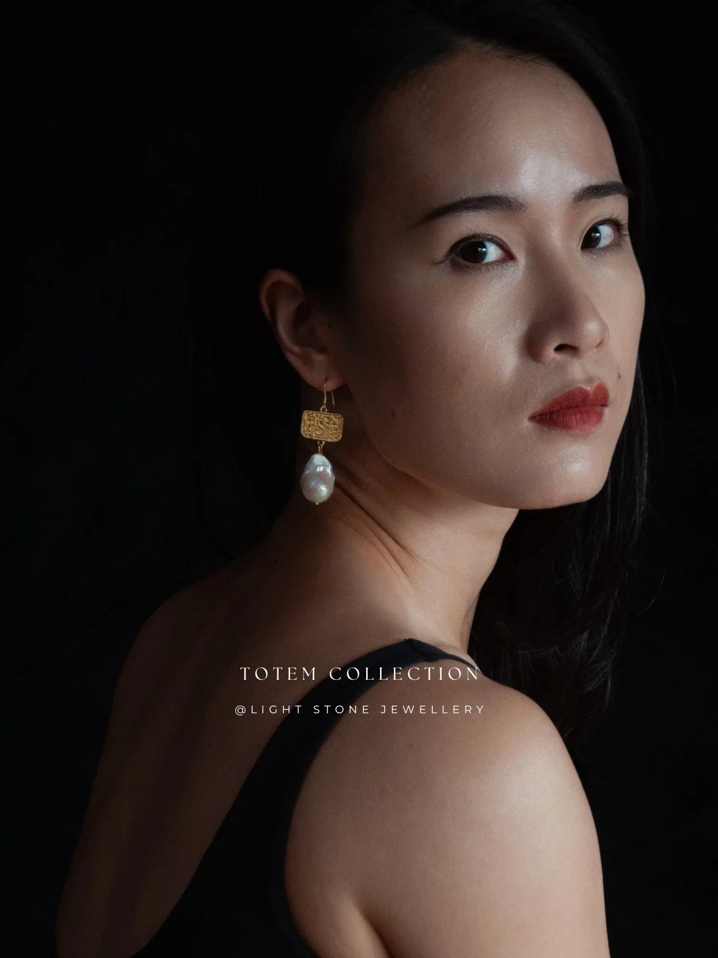 Totem Retro-Modern Phoenix  Earrings