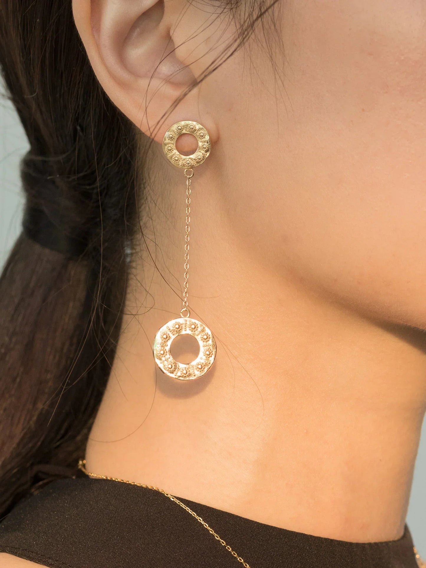 Silk Road Dual Sunrise Earrings