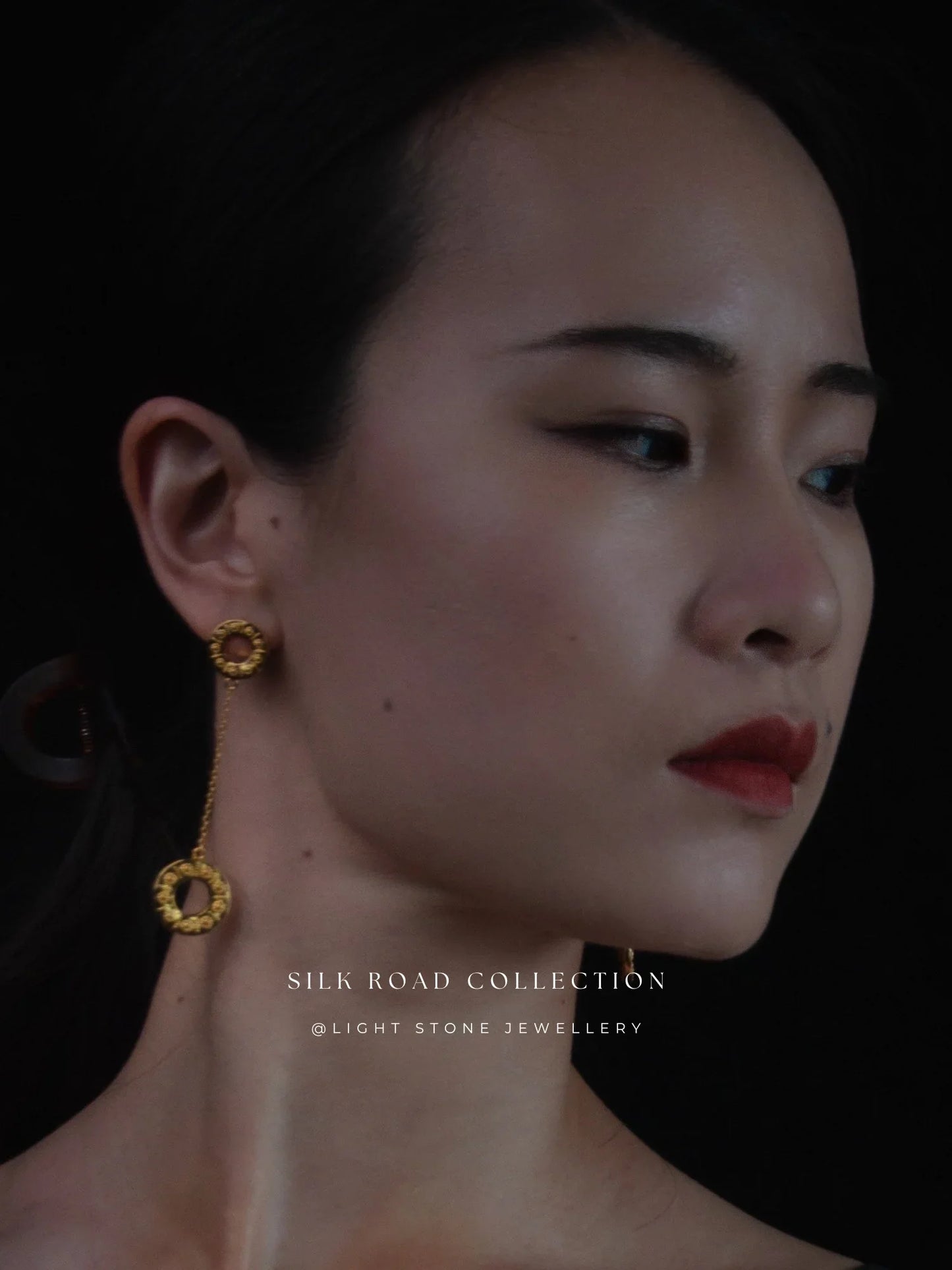 Silk Road Dual Sunrise Earrings