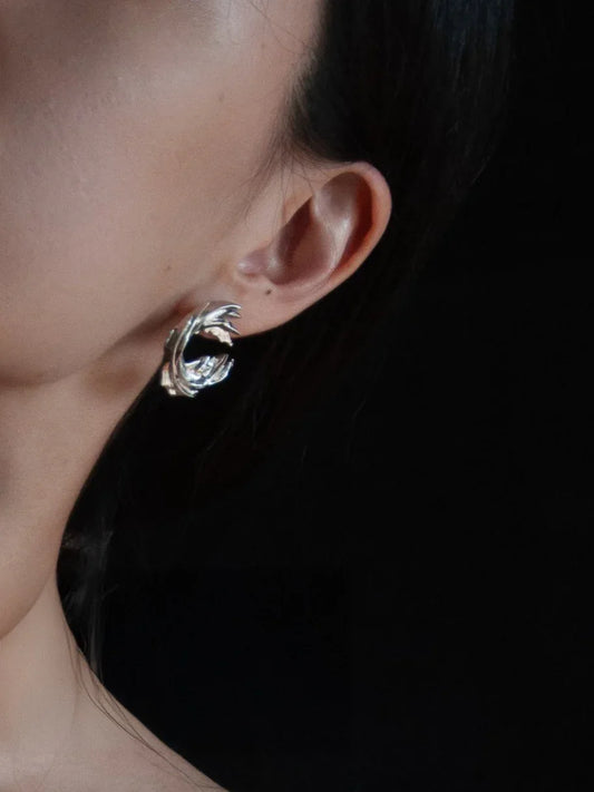 Totem Nirvana Silver Earrings