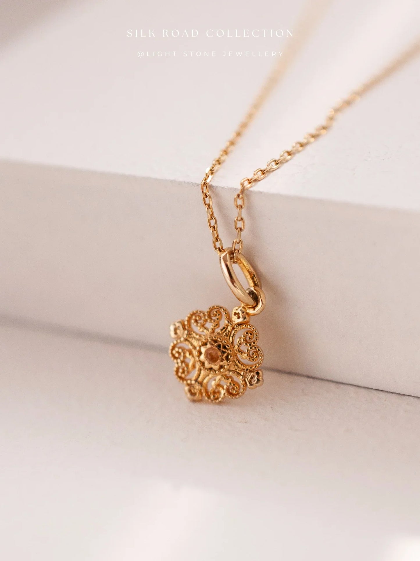 Silk Road Lucky Knot Necklace